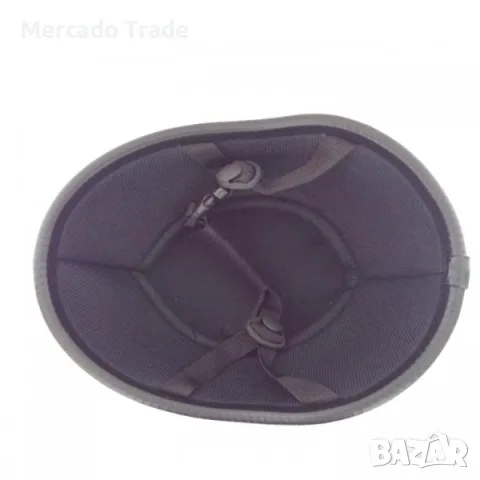 Ретро каска за мотор Mercado Trade, Тип канче, Граната, Черен Мат, снимка 4 - Аксесоари и консумативи - 55636858