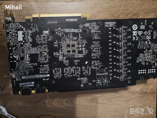 Видеокарта MSI GeForce GTX 1080 Ti ARMOR 11G OC за ремонт, части, снимка 2 - Видеокарти - 55494225