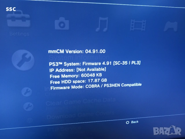 PS3 Slim 250GB хакнат + игри, снимка 11 - PlayStation конзоли - 54783338