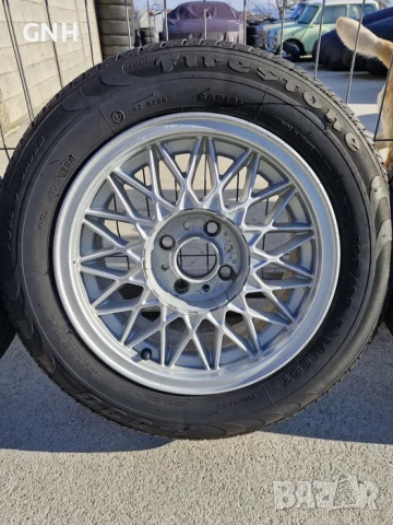 Джанти Lemmerz Bmw 14 цола , 4х100 , 6.5j , et30 , 195/65/14, снимка 3 - Гуми и джанти - 54469962