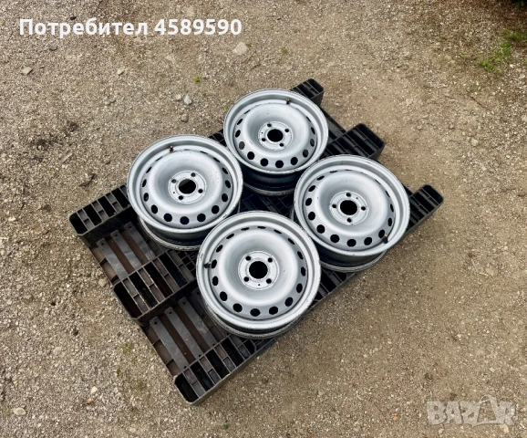 4бр.Оригинални джанти 14цола 4x100 за Renault Kangoo,Dacia Dokker,Sandero,Mercedes Citan,Nissan Kubi, снимка 2 - Гуми и джанти - 54858762