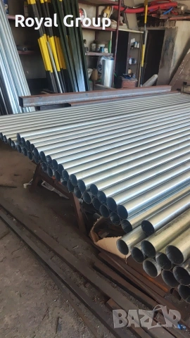 Поцинковани тръби, снимка 4 - Строителни материали - 54178071