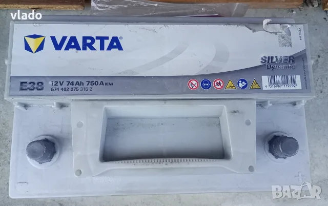Акумулатор VARTA SILVER DINAMIK 74ah, снимка 3 - Аксесоари и консумативи - 55412628