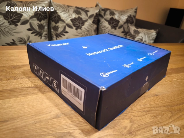 Yuanley YS100-0800T, 8 портов х 10G RJ45 Ethernet суич, снимка 8 - Суичове - 54484626