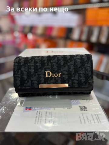 Christian Dior Дамско Портмоне Кристиян Диор - Различни Цветове Код SK1480, снимка 2 - Портфейли, портмонета - 54460892