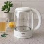 Електрическа кана Voltz, 2200W, 1.7л., Стъкло, снимка 2