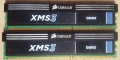 CORSAIR XMS 3 2x4 GB DDR3 1600, снимка 2