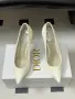 Christian Dior Patent Leather Pumps – Ivory, снимка 2