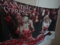Cannibal Corpse Знаме дет метъл тежък брутален кръв дисекция трупове зомбита мъртви убийство дива му, снимка 2