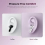 HAVIT Bluetooth 6.0 слушалки, ANC шумопотискане, 40 часа батерия, ENC микрофони, IP54, снимка 9