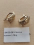 Златни дамски обеци 1.76гр-14к, снимка 2