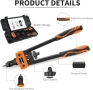 HARDELL нит гайка клещи комплект M3-M10 150бр, снимка 2