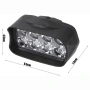 Универсален LED фар проектор 12W 3000LM 12-85V за мотоциклет, велосипед, тротинетка, ATV, IP65 10109, снимка 5