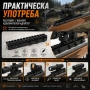 Удължителен адаптер пикатини стойка уивър база за въздушна ловна пушка еърсофт гладкоцевна стойка, снимка 5