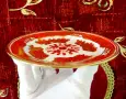 Китайска порцеланова чиния Qianlong Nian Zhi,злато. , снимка 3