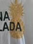 Vero Moda бяла тениска “Piña Colada” с пайети размер S, снимка 5