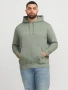 Мъжки суитшърт с качулка Jack & Jones Plus Jjestar JJ Noos Pls 5XL, снимка 1