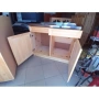 Шкаф за кухня с бордова мивка-100 х 60 х 85см /34067, снимка 2
