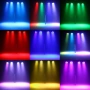 U`King 4PCS RGB Par LED батерии с чанта, безжична 36 LED сценична лампа с дистанционно управление, снимка 3