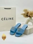 Celine Нови Стилни Дамски Чехли Различни Цветове , снимка 5