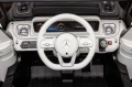 Акумулаторен джип Mercedes EQG Electric G-Class 12V с отварящи се врати меки гуми 4x4, снимка 12