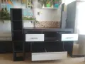 Продавам холна секция ЧЕРНО-БЯЛО от 5 части в много добро състояние., снимка 2