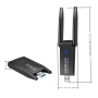 Адаптер WiFi 6 AX1800 USB 3 WiFi Adapter Dual Band 2.4/5GHz  MU‑MIMO WPA3, снимка 2