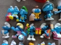 Огромна колекция смърфовете The Smurf, фигурки смърфчета Kinder, стики, снимка 4