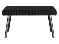 НОВИ! Пейка тапицирана кадифе 78x38x43см до 110кг бор MDF, снимка 2