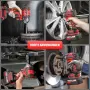 SEYVUM акумулаторен ударен гайковерт 400 Nm, 21V, снимка 7