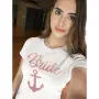 Дамска тениска с щампа - Anchor Bride, снимка 3