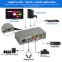 HDMI ARC адаптер към RCA аудио конвертор, цифров към аналогов стерео DAC, коаксиален оптичен ARC, снимка 2