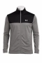 Мъжко горнище Under Armour UA Poly Track Top XL черно и сиво X-large Under Armour, снимка 1