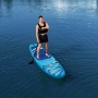 SUP дъска надуваема синьо-светлосиня 320×84×15см_1235814, снимка 2