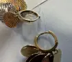 Златни Обеци  4.08гр , снимка 2