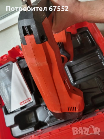 Пушка за директен монтаж Hilti BX 3 с батерия и куфар 440€, снимка 9 - Други инструменти - 54955421