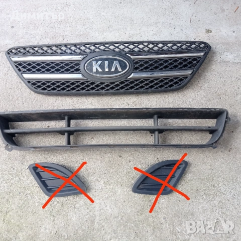 Решетки за броня за Киа Сиид Kia Ceed 06-09г, снимка 2 - Части - 54179025