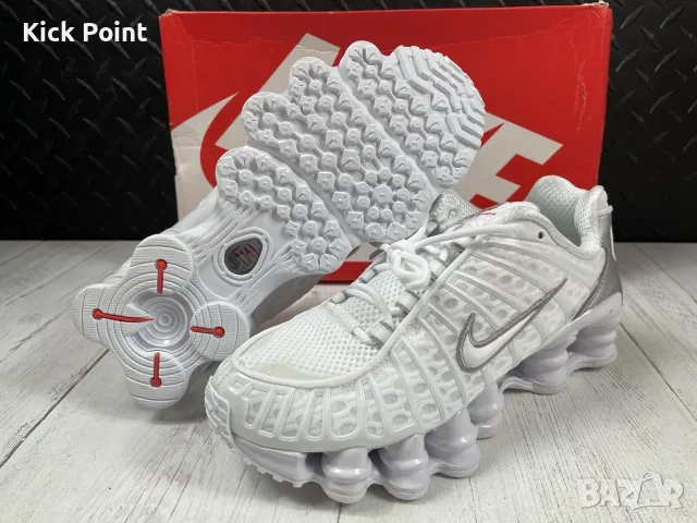 ПРОМО! Nike Shox TL White / 40 - 45 НОМЕР / , снимка 6 - Маратонки - 55658132