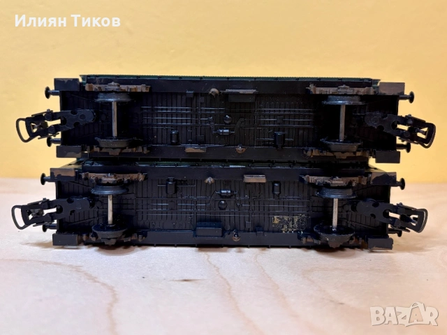 Два пътнически вагона Lima 1-ва и 2-ра класа администрация DB влак, влакче, локомотив, снимка 10 - Влакчета, самолети, хеликоптери - 54115266