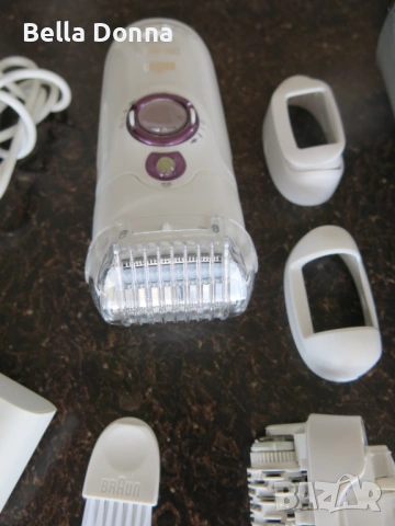 Безжичен епилатор Braun Silk-Epil 7-700 SensoSmart, снимка 17 - Епилатори - 54357705
