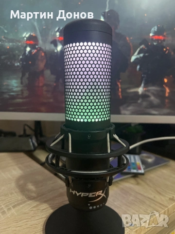 HyperX QuadCast S RGB USB Microphone