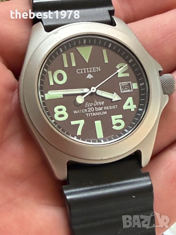 Citizen Promaster Eco-Drive Titanium Ray Mears Edition/7828-H09971TA, снимка 2 - Мъжки - 54567753