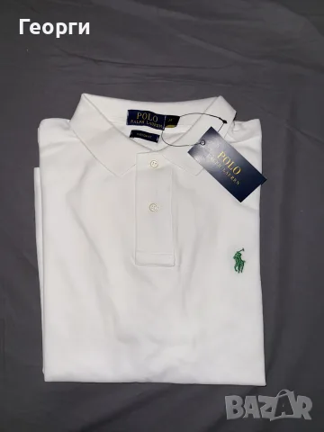 Мъжки тениски с яка Polo Ralph Lauren, снимка 8 - Тениски - 55496241