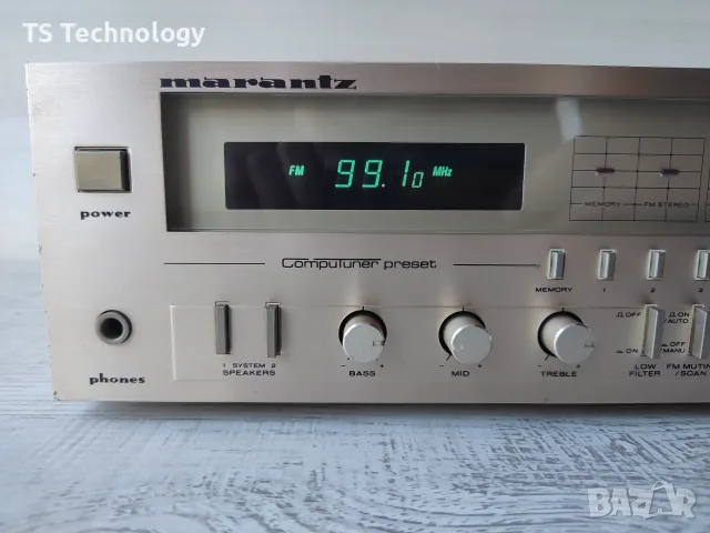 Винтидж стерео ресивър Marantz SR520 – Златна серия, снимка 3 - Ресийвъри, усилватели, смесителни пултове - 55296971