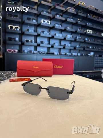 Cartier Нови Дамски Слънчеви Очила с Кутия Различни Цветове, снимка 4 - Слънчеви и диоптрични очила - 54626849