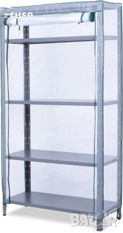 НОВИ! Покривало за стилажи с цип 90x40x185-195 см