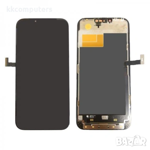 GX OLED Съвместим LCD Дисплей за iPhone 13 Pro 6.1 + Тъч скрийн / Черен / Баркод : 484185
