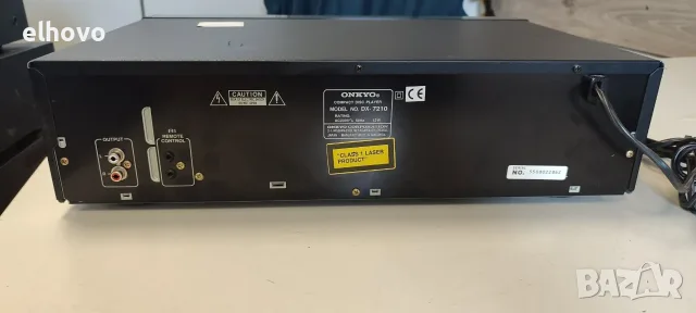 CD player Onkyo DX-7210, снимка 2 - Аудиосистеми - 55541491