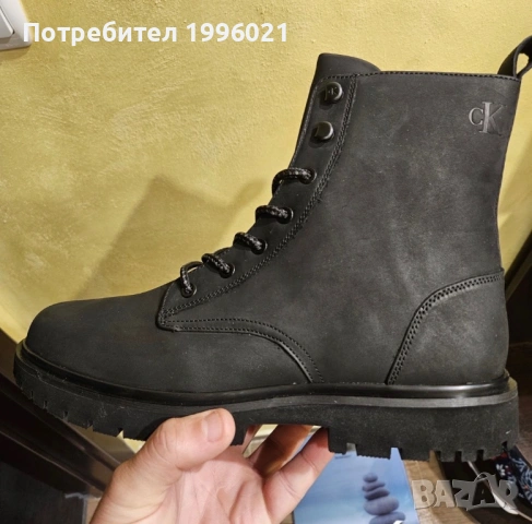 Мъжки боти Calvin Klein НОВИ 40 43 44 45, снимка 3 - Мъжки боти - 54585097