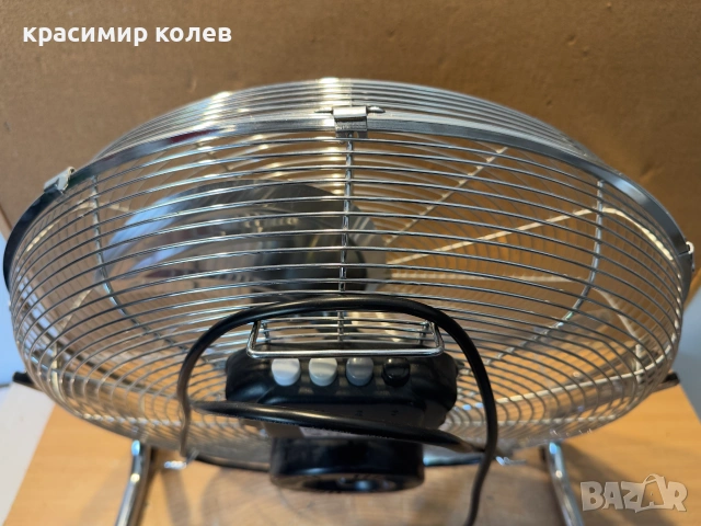 голям вентилатор с метална перка "PRO KLIMA", снимка 5 - Вентилатори - 55086573